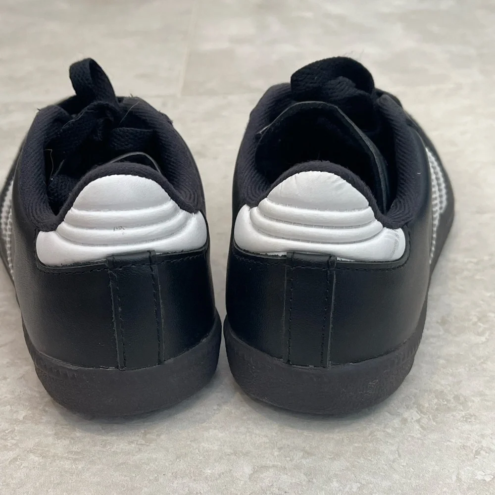 adidas Kids Black & White Classic Sneakers